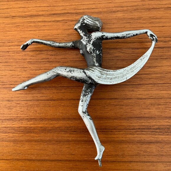 Rare 1930's Art Deco Dancing Lady by Josef Lorenzl - Picture 1 of 5